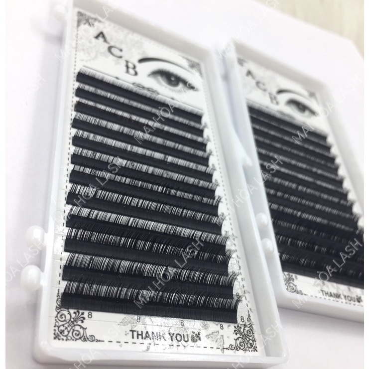 Mi KHAY dưới cong J _ B mix  mm _ Dụng cụ nối mi _Mai Hòa Lash