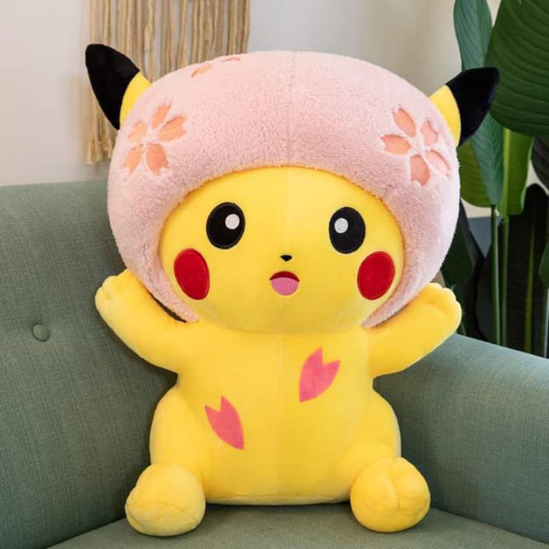 Gấu bông pikachu phiên bản mùa đông