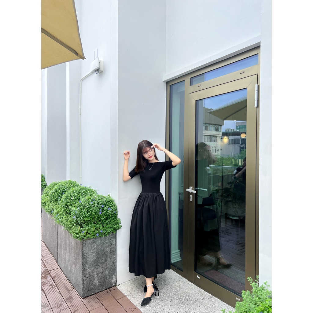 Váy thêu hoa thủ công phong  cách hàn quốc, phù hợp đi tiệc, đi cưới đi chơi, váy thiết kế cao cấp phù hợp với nhiều bạn