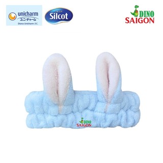 [Gift] - Băng đô rửa mặt tai thỏ Unicharm