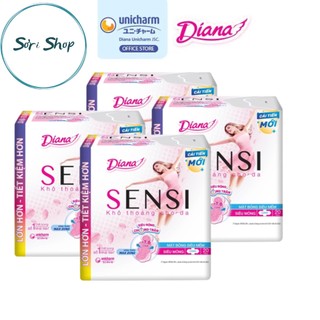 Combo 4 Gói BVS Diana Sensi Siêu Mỏng Cánh (20 miếng/gói)
