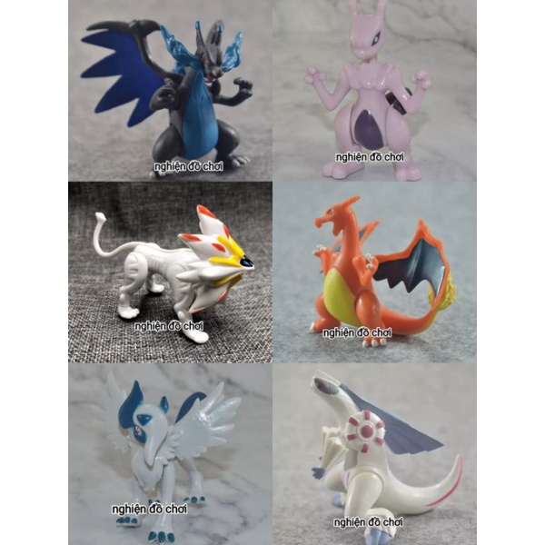 Mô hình Pokemon loại lớn 8-10cm, sưu tầm Pokemon giá rẻ