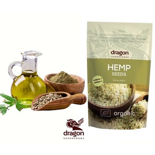 Hạt gai dầu hữu cơ Dragon Superfoods 200Gr