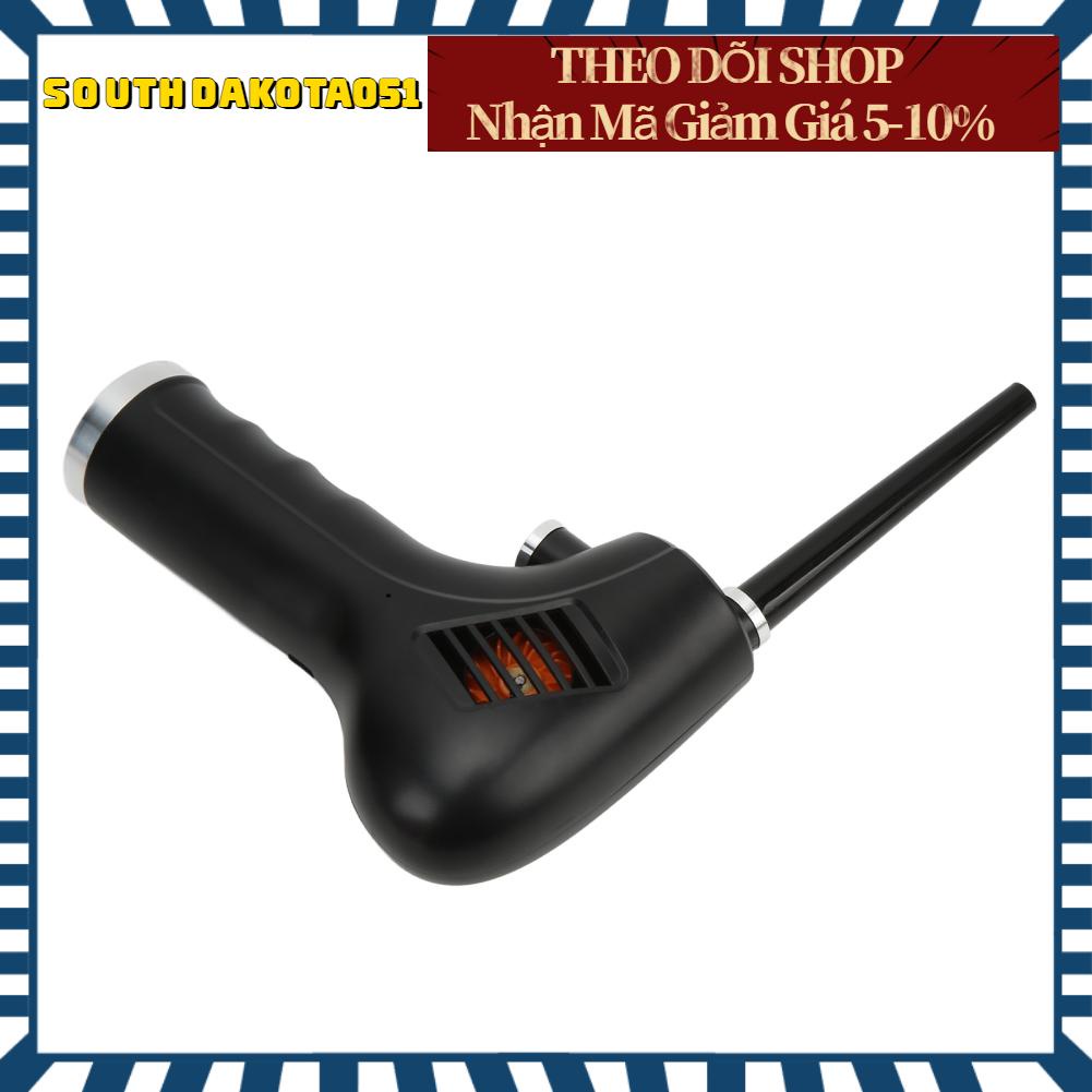 Southdakota051 Máy hút bụi mini cầm tay 2 trong 1 nén khí có thể sạc lại 3000mah cho máy tính bàn phím ghế trên ô tô