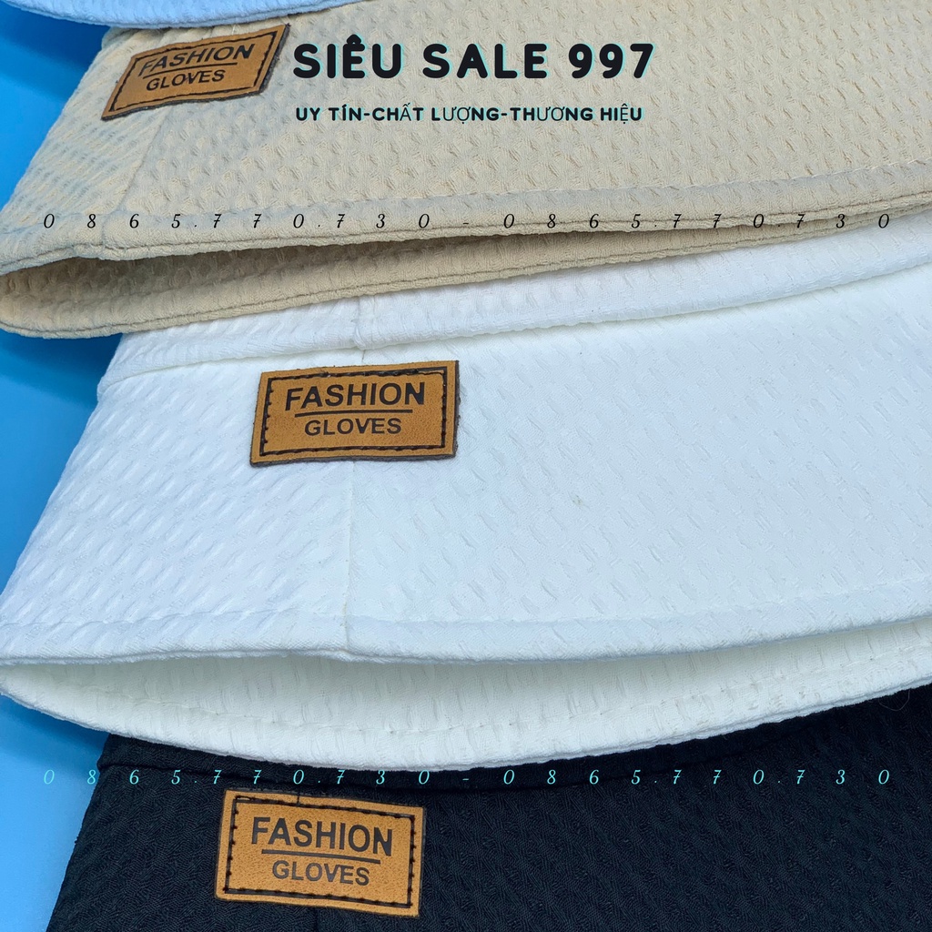 NÓN VÀNH CỤP THÊU LOGO DA CHẤT VẢI MỀM HỌA TIẾT TỔ ONG 4 MÀU CAO CẤP