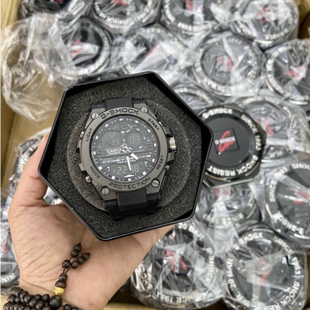 Đồng hồ Nam  MTP mã hiệu GTS8600, chống shock, viền thép, cá tính, mạnh mẽ. Đồng hồ quân ngũ