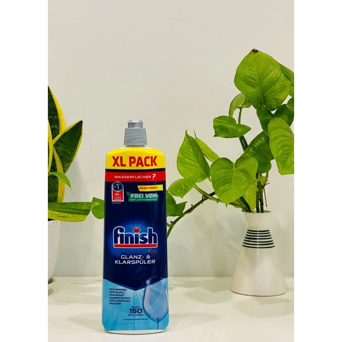 Combo Viên rửa bát Finish 150 viên + Muối rửa bát Finish 1.5kg + Nước làm bóng bát Finish 750ml - HANOIMART