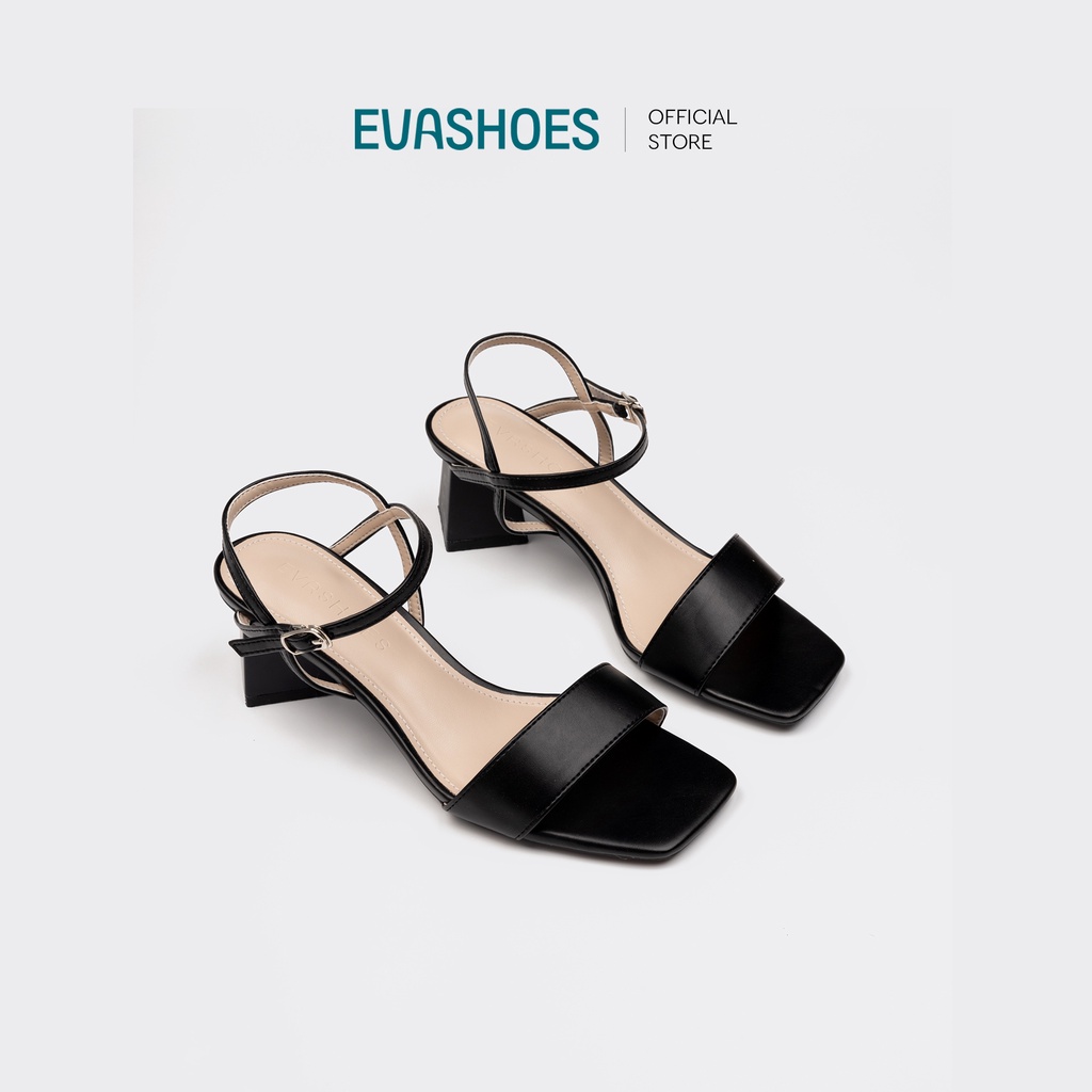 Sandal Đế Vuông Quai Ngang 5cm EVASHOES - EVA0055V