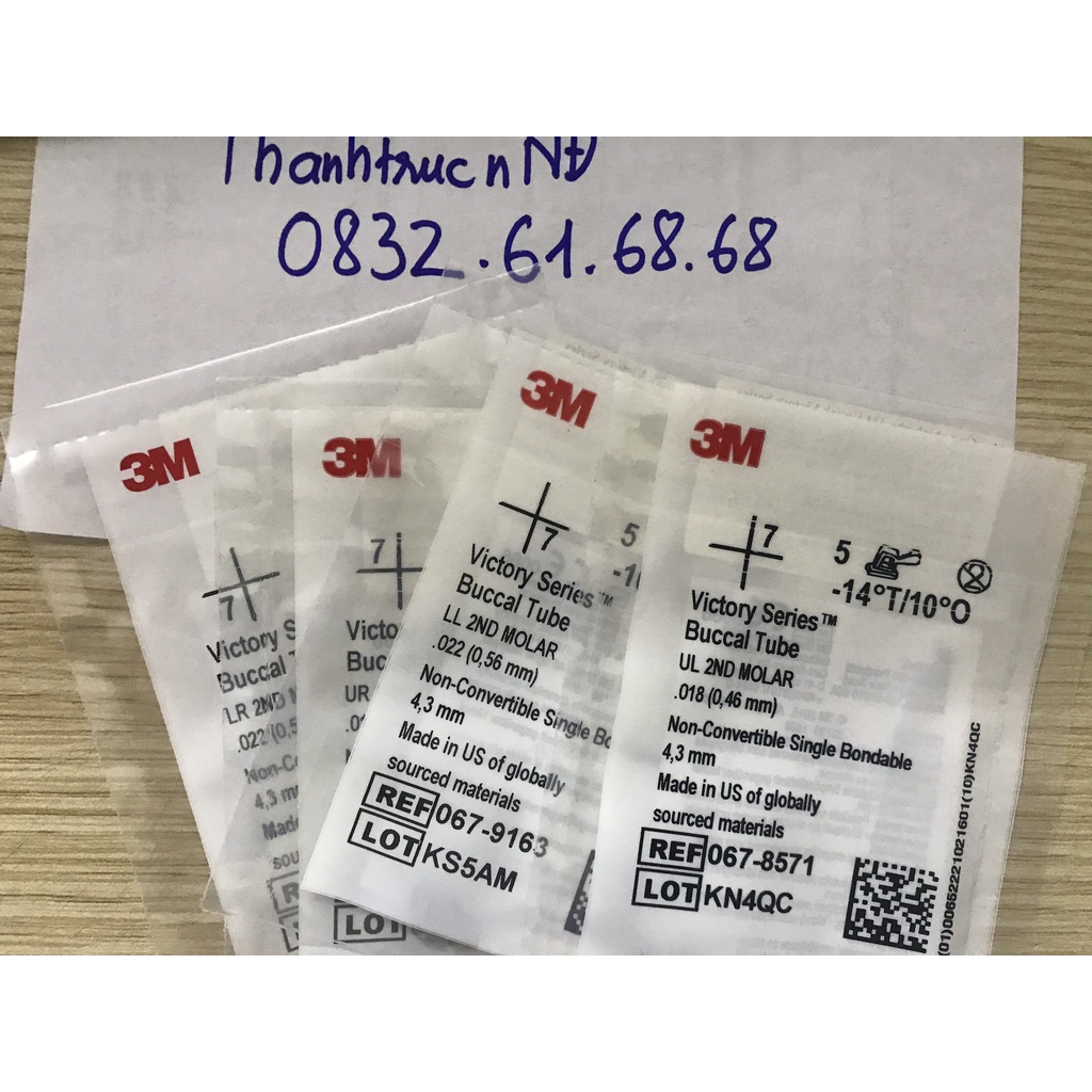 Mắc cài răng 6, 7 3M - lẻ