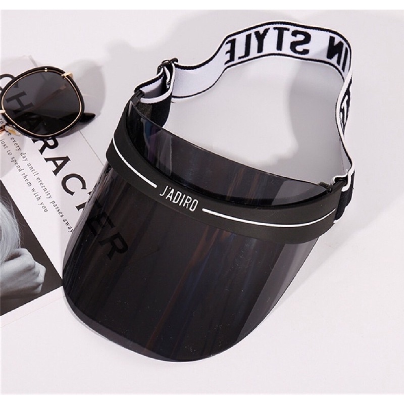 Nón thể thao nửa đầu có kính