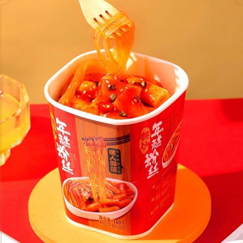 Miến cay Tobokki