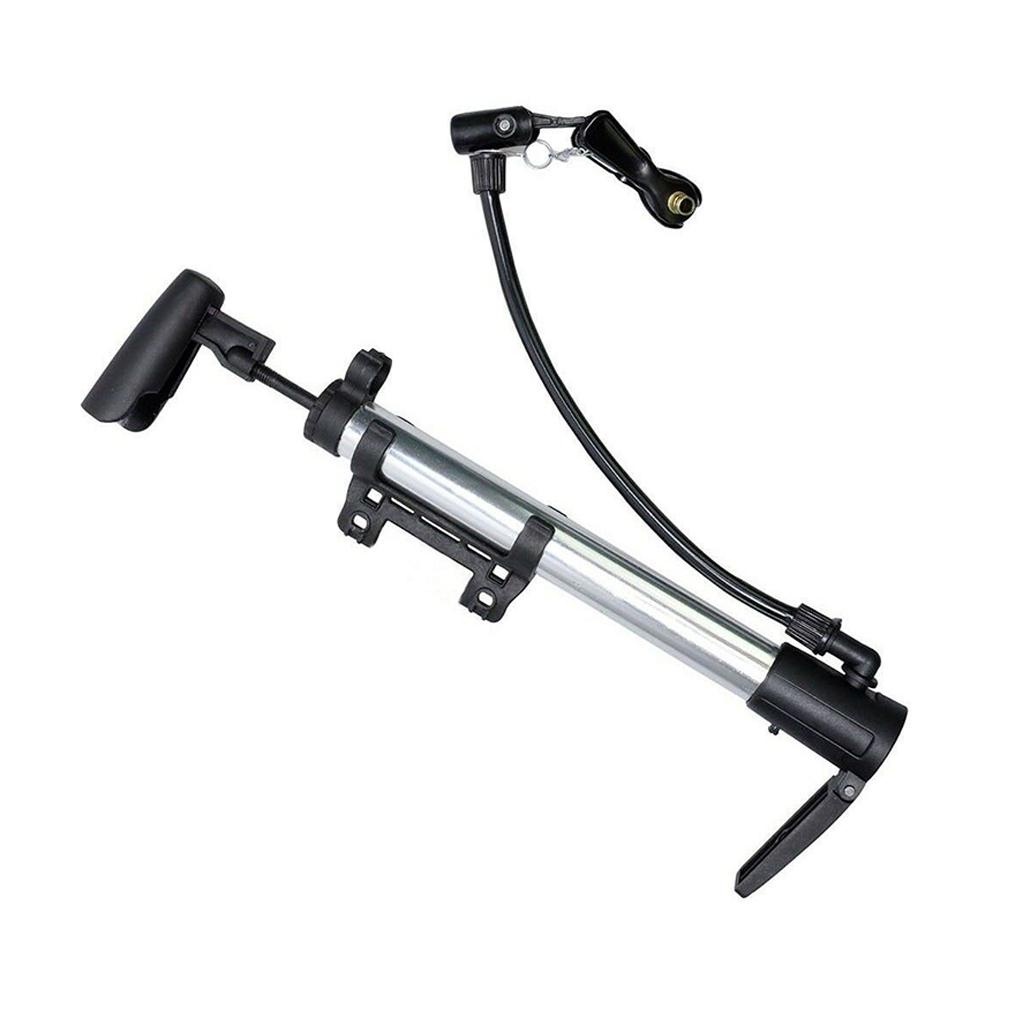 Ống Bơm Xe Đạp Bằng Hợp Kim Nhôm Có Thể Gấp Gọn Kèm Giá Đỡ Tiện Dụng