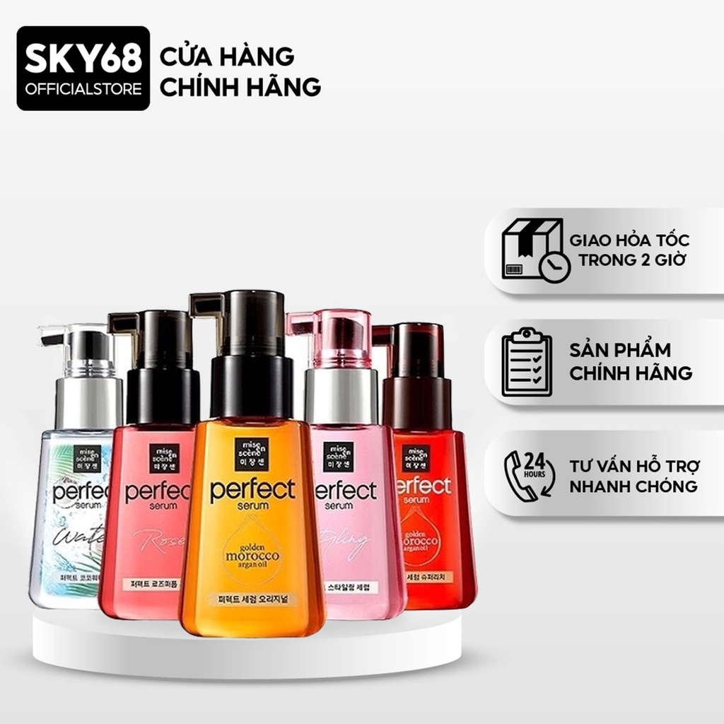 Tinh Chất Dưỡng Tóc, Phục Hồi Tóc Hư Tổn Miseen Scène Perfect Serum 80ml