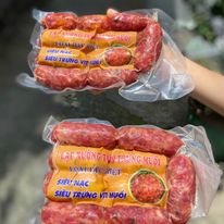 LẠP XƯỞNG TƯƠI TRỨNG MUỐI - Lạp xưởng heo trứng muối - Đặc sản Cai Lậy Tiền Giang - Ship hỏa tốc HCM