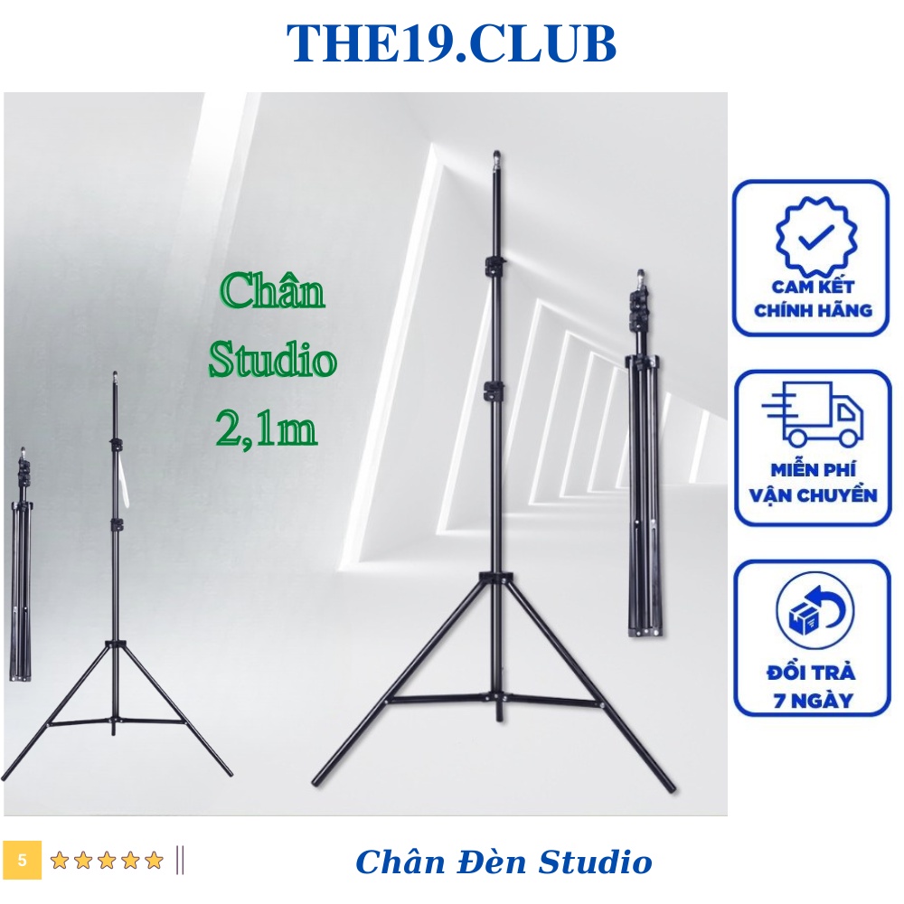Chân Đèn Studio, Chân Đèn Flash Cho Chụp Ảnh, Quay Phim, Chân Đèn Livestream