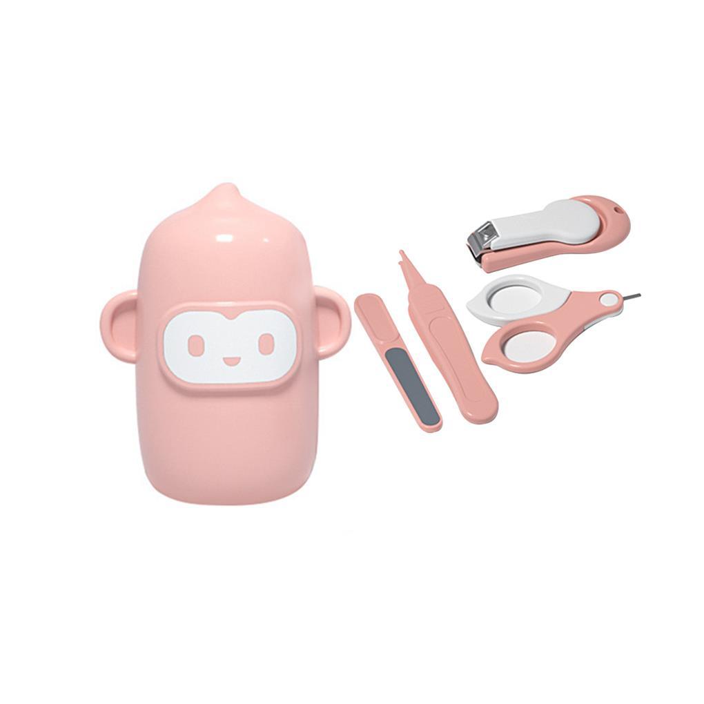 Bộ Kềm Cắt Móng Tay Hình Tròn Dễ Thương An Toàn Cho Bé Sơ Sinh