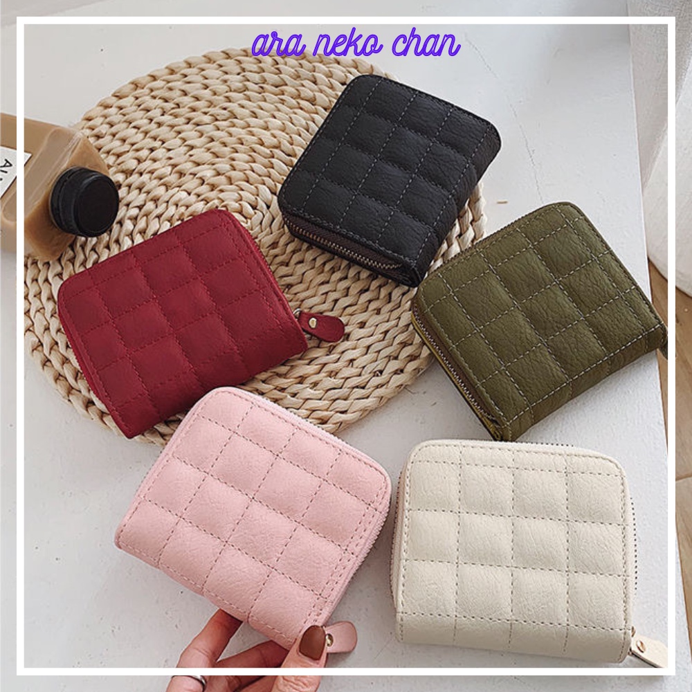 Ví cầm tay xinh xắn phong cách Retro bằng da PU