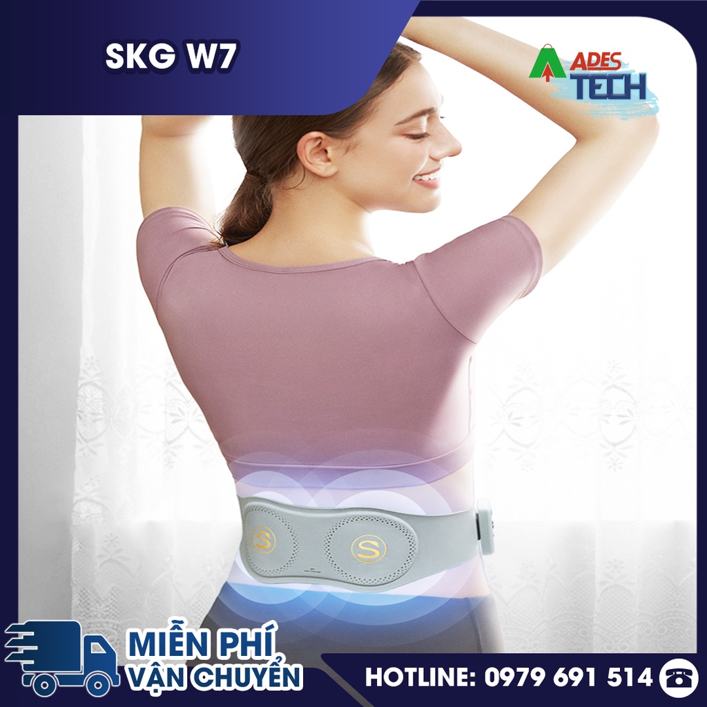 Đai massage lưng và bụng SKG W7 | KATA Technology- Bảo hành chính hãng