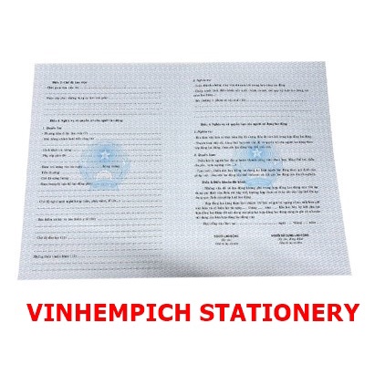 Combo 10 tờ - Mẫu Hợp đồng lao động tiếng Việt