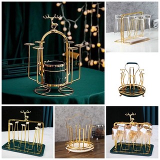 Giá úp cốc mạ vàng