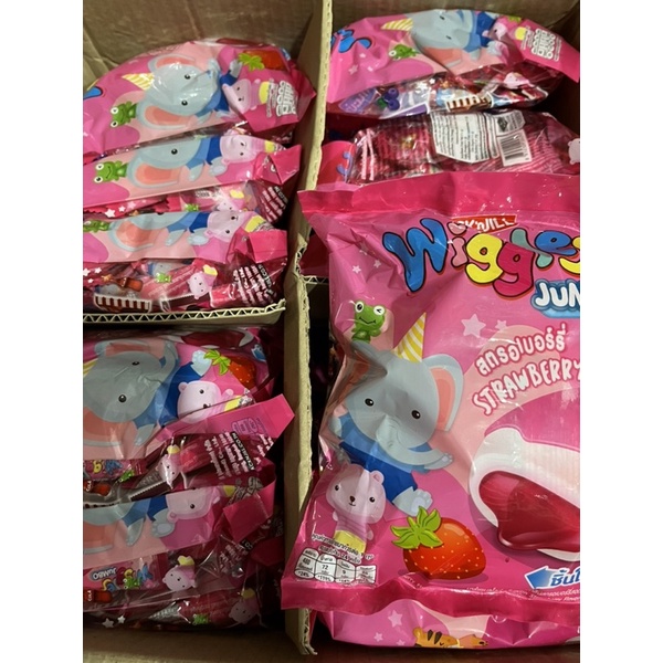 Kẹo Wiggles Jumbo Có Nhân Thái Lan Gói 144g