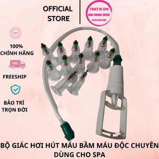 BỘ GIÁC HƠI HÚT MÁU BẦM MÁU ĐỘC CHUYÊN DÙNG CHO SPA,THẨM MỸ VIỆN