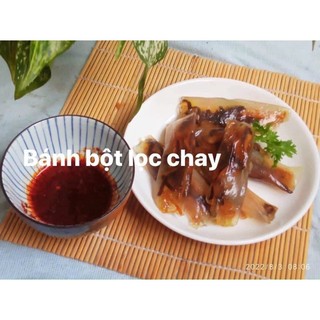 Bánh bột lọc chay bịch 50 cái ( bánh  đông  lạnh chưa  hấp) ( chỉ giao Khu vực TpHcm)