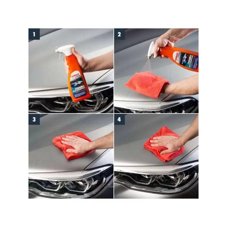 Ceramic xịt làm bóng sơn Sonax Xtreme Ceramic Ultra Slick Detailer