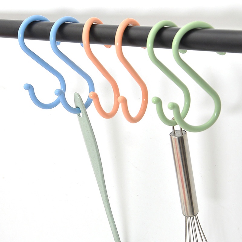 (1 móc )Móc Nhựa Treo Đồ Đa Năng Hình Chữ S 2194 Lamon Store