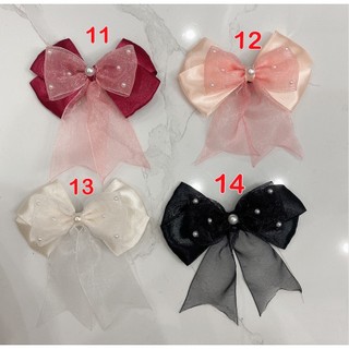 Kẹp nơ tiểu thư handmade
