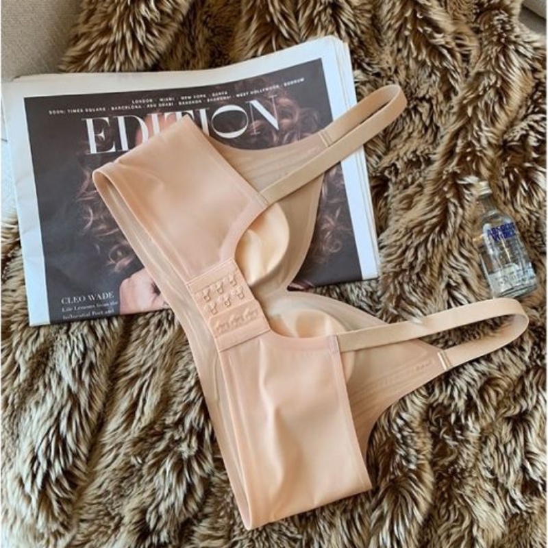 Ultra Áo Ngực Siêu Mỏng Không Gọng Không Đường May Thoáng Khí Thời Trang Cho Nữ