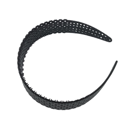 Cài tóc mai lưới màu đen bằng nhựa thời trang