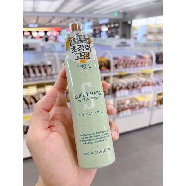 XỊT GIỮ NẾP TÓC YÊU THÍCH CỦA TIẾP VIÊN HÀNG KHÔNG - FOREST STORY SUPER HARD WATER SPRAY