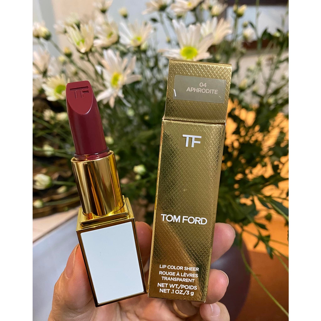Son Tom Ford bản vỏ trắng limited 10, 05, 07, 04