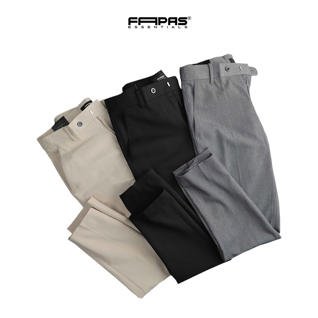 Quần Tây Nam Donwet Trơn Chất Vải Dày Mịn Phong Cách Thanh Lịch Sang Trọng Form Skinny Tôn Dáng - FAPAS