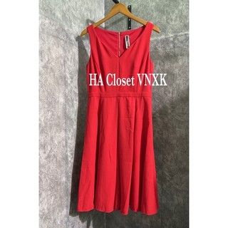 Đầm Sát Nách Dáng Xoè Xuất Dư