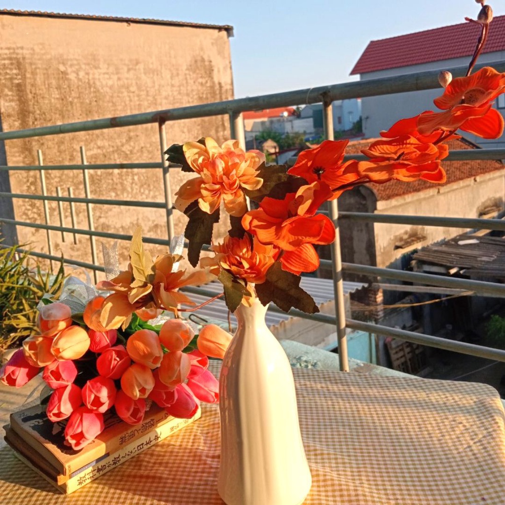 Lọ hoa gốm sứ Bát Tràng nhiều màu dùng cắm hoa, trang trí nhà cửa, văn phòng