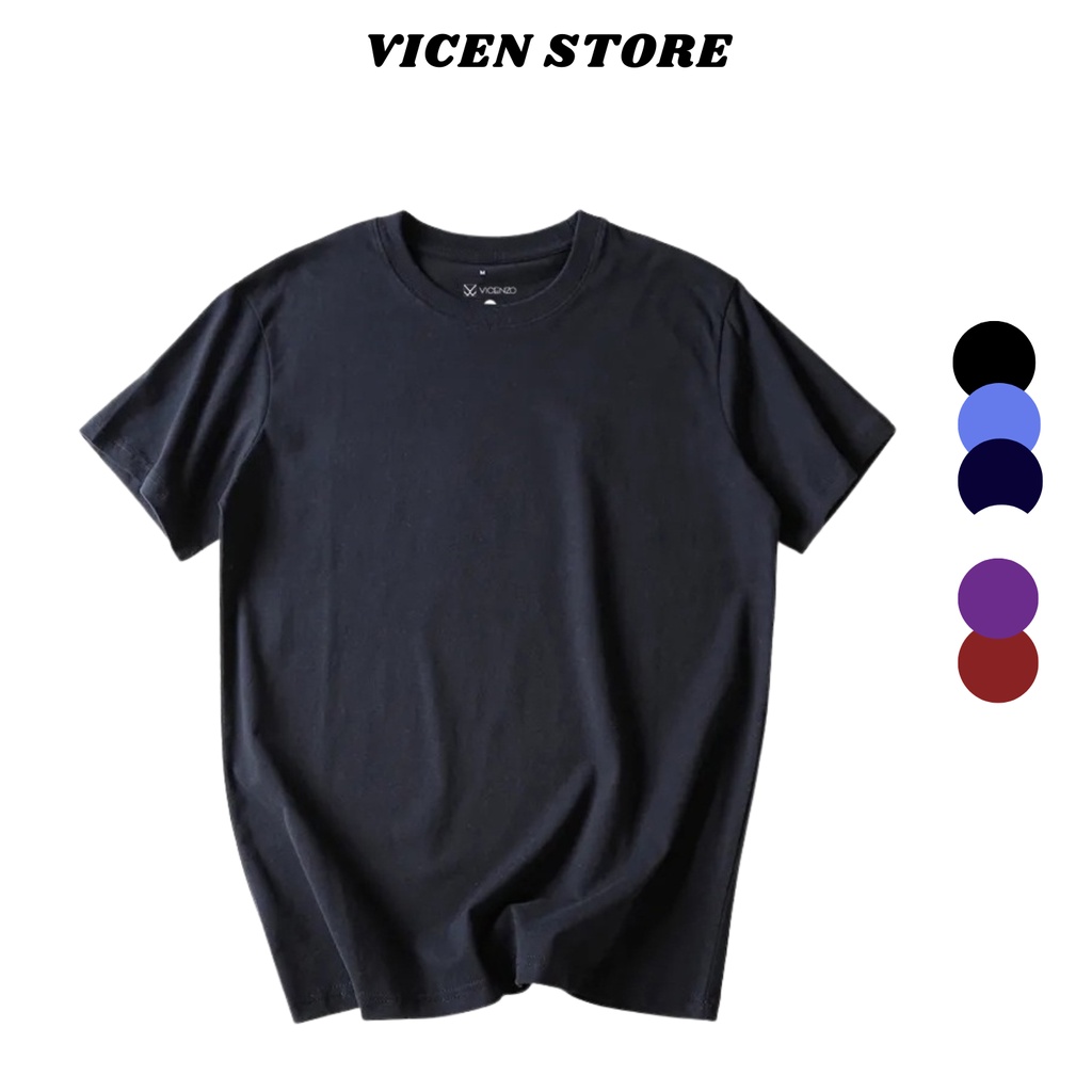 Áo Thun Nam CỔ TRÒN Cao Cấp ( nhiều màu) Tay Ngắn, chất cotton bề mặt vải mềm