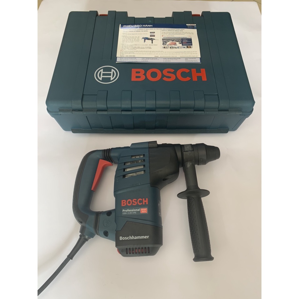 Máy khoan đục bê tông cực mạnh GBH 3-28DRE chính hãng Bosch tại Máy cầm tay NTT bảo hành dài hạn tha