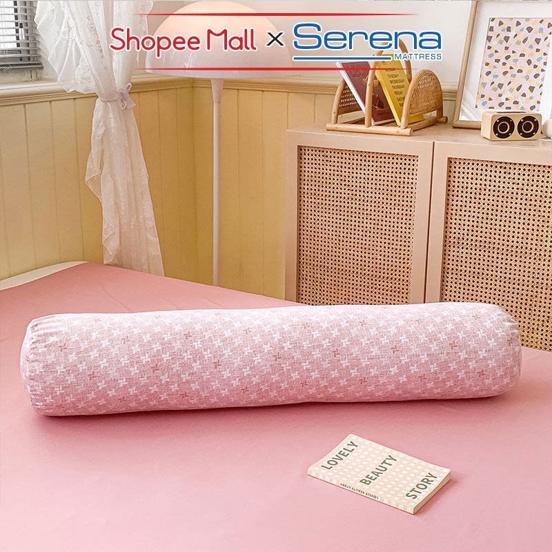 Bộ Chăn Ga Gối Nệm 5 Món Cotton Đũi SERENA MATTRESS Chính Hãng Bộ Combo Chăn Ra Ga Drap Grap Trải Giường Chần Bông Cute