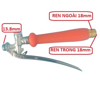 Tay cầm khóa bóp hợp kim nhôm cho bình phun thuốc trừ sâu.