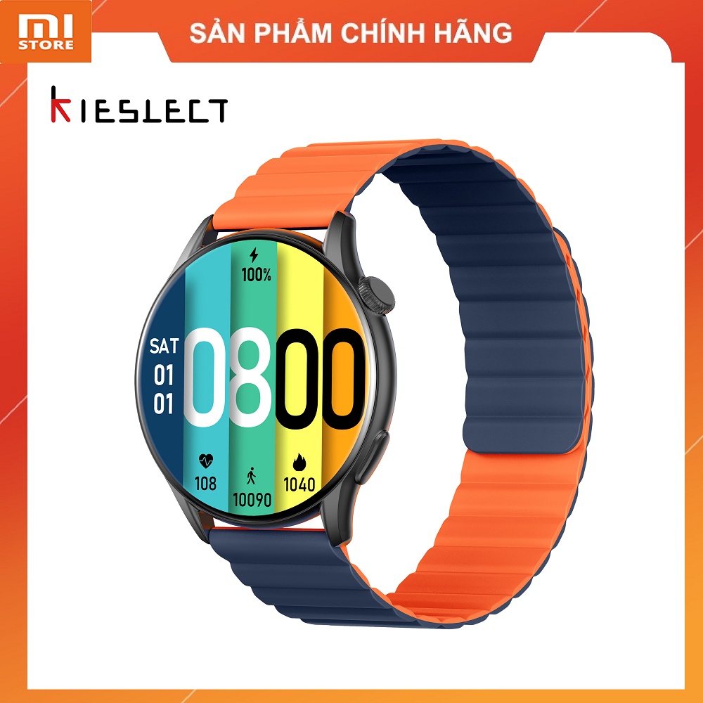 Đồng hồ thông minh nghe gọi Xiaomi Kieslect Kr Pro - Màn hình Ultra FHD Amoled chế độ Always-on Display