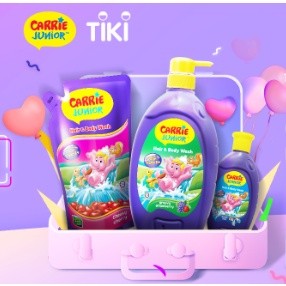 [SALE] Sữa Tắm Gội Toàn Thân Carrie Junior