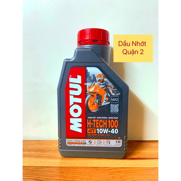 Nhớt Motul H-Tech xe số - 1L