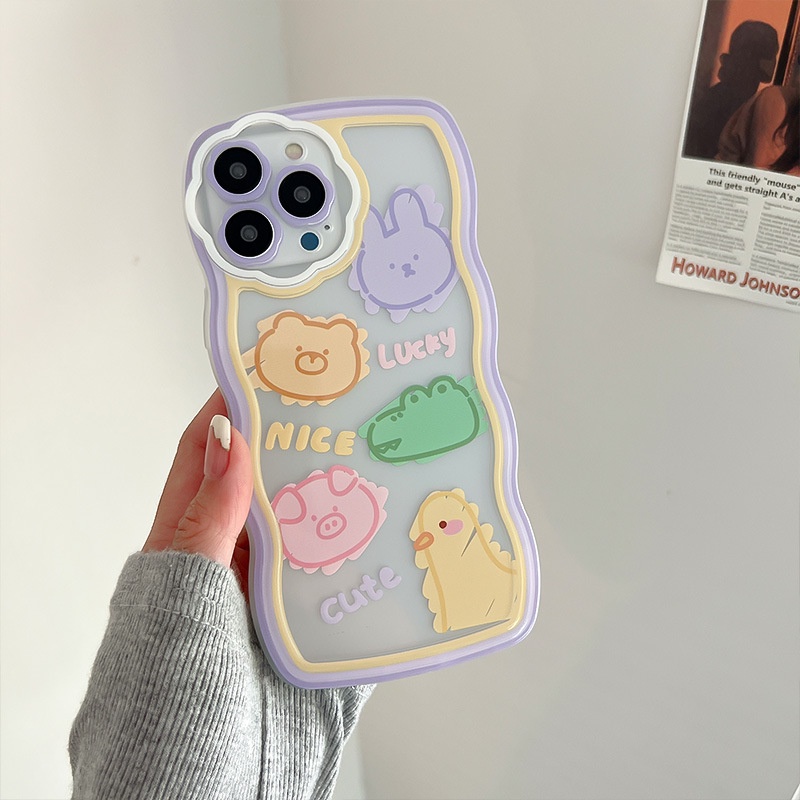 Ốp Điện Thoại Họa Tiết Hoa / Động Vật Cho iphone7 / 7plus / 8 / 8plus / x / xs / 11 / 12 / 13 / 14 / pro / max / plus / promax