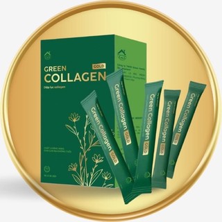 Bột diệp lục collagen gold mẫu mới thanh lọc dưỡng da