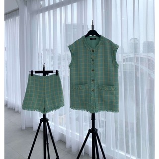 ÁO DẠ TWEED - AVA TWEED VEST