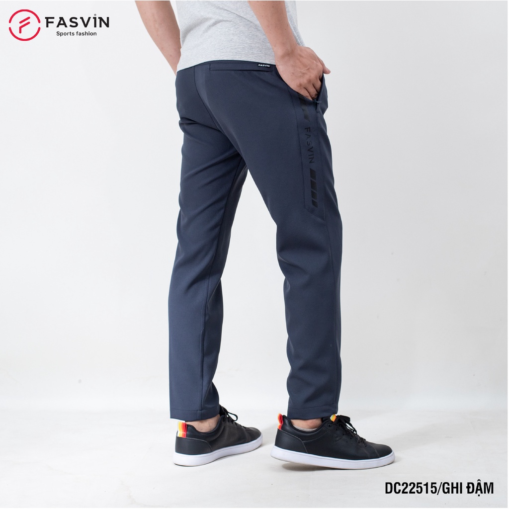 Quần Gió Nam FASVIN DC22515.HN Chất Vải Và Phom Dáng Đẹp phù hợp đi chơi thể thao hay mặc nhà