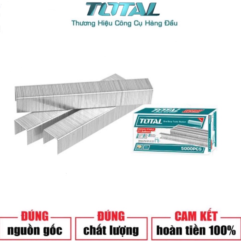 Đinh bấm chữ U TOTAL 6mm TAC920062/ 8mm TAC920082/ 10mm TAC920102/ 13mm TAC920132
