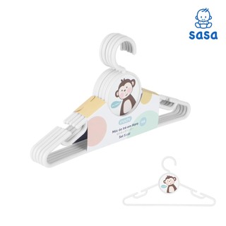 Set 5 móc áo trẻ em Inochi hình con khỉ